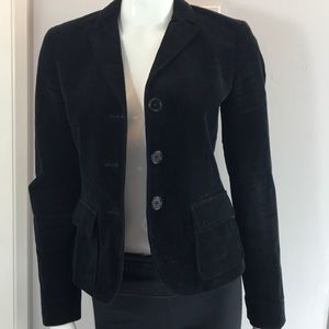Theory Black Corduroy Blazer